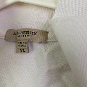 BURBERRY WHITE POLO